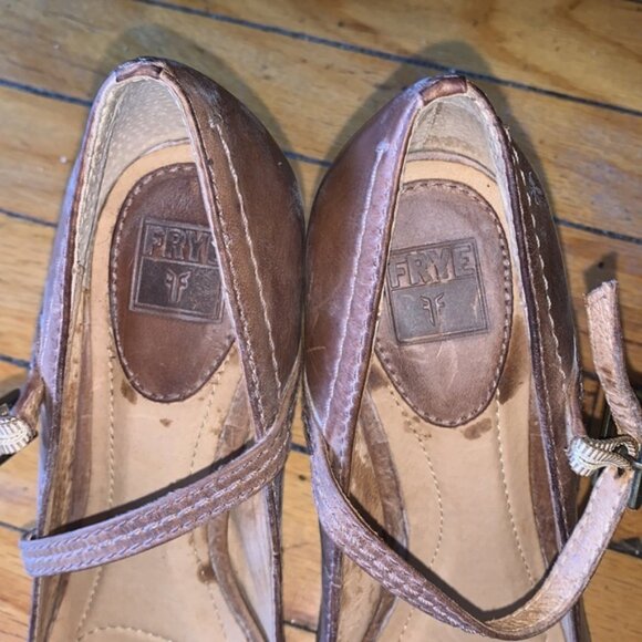 FRYE mary Jane strap slate. Good but we’ll worn condition - Picture 3 of 7
